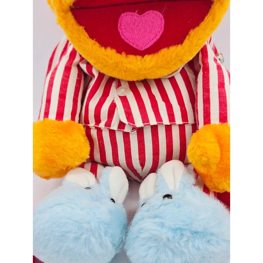 Vintage 1997 Sesame Street Ernie Pajamas Plush Backpack Roma Kids Jim Henson